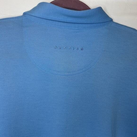 Dunning Men’s Golf Polo Shirt Light Blue Size XL NWOT - Picture 6 of 7
